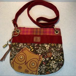 Karma Boho Owl Hipster Purse